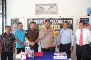 Polres Musi Rawas Tindak Tegas Penyalahguna Narkotika