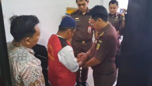 Mantan Kades Sumber Rejo Resmi Ditahan Kejari Banyuasin