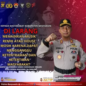 Larangan Keras Musik Remix Acara Hajatan
