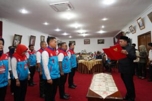 Tim Teknis Pilkades Sistem E-voting Tahun 2023 Dikukuhkan Bupati Banyuasin