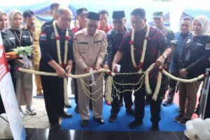 Bupati Askolani Resmikan Kantor Kas Bank Sumsel Babel Dan Peletakkan Batu Pertama Koramil