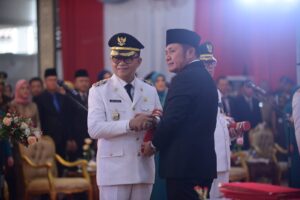 Hani Syopiar Rustam Resmi Menjabat PJ Bupati Banyuasin