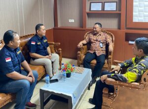 Poltrans SDP Palembang Dan PWI Banyuasin Saling Dukung