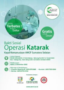 PERDAMI dan KEMENSOS RI Jadikan Kabupaten Banyuasin Sebagai Locus Pelaksanaan Operasi Katarak
