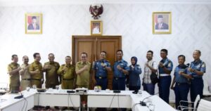 Wujud Sinergitas, Danlanal Palembang Undang Pj Bupati Banyuasin Untuk Resmikan Kampung Bahari Nusantara Sungsang II