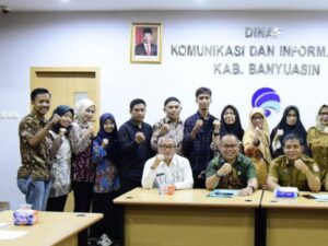 Diskominfo Oku Kunker Ke Banyuasin