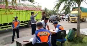 Puluhan Kendaraan Bertonase Lebih dan Mati Kir Langsung Ditilang