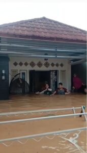 Banjir Rendam Desa Lawang Agung