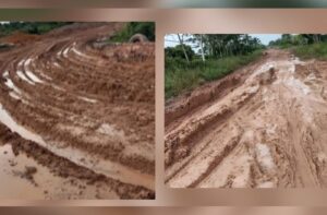 Rusak Berat, Pemerintah Diminta Perbaiki Jalan Desa Muara Sugih