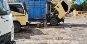 Mobil Muatan Mati Mendadak Usai Isi BBM