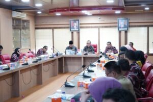 Pj Bupati Pimpin Rapat Penyusunan Rencana Aksi Pelaporan MCP KPK