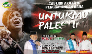 Ponpes Al-Fath Banyuasin Gelar Tabligh Akbar dan Penggalangan Dana Palestina