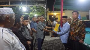 Masyarakat Kecamatan Talang Kelapa Nyatakan Sikap Dukung Pak De Slamet