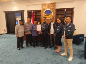 Nasdem Berikan Dukungan Slamet Alfi