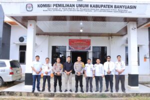 Polres Siap Dukung KPU Banyuasin Sukseskan Pilkada 2024