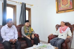 Perdana Menjalankan Tugas Kapolres Banyuasin Bersilaturahmi di Ponpes Nurul Iman 