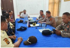 Sat Binmas Polres Banyuasin Lakukan Binkamsa Terhadap Satpam di Sejumlah PT Dalam Kecamatan Suak Tapeh