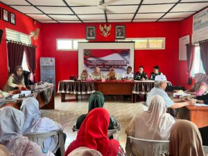 Satgas TMMD 121, Masyarakat Tanjung Menang Terima Penyuluhan Kesehatan bersama Dinkes