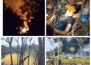 Sumur Minyak Diduga Ilegal Kembali Terbakar, Akibatnya Satu Orang Warga Tewas 