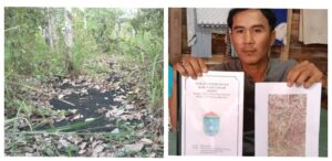 Kebun Karet Warga Dicemari Limbah Minyak, Perusahaan Tidak Mau Bertanggung Jawab