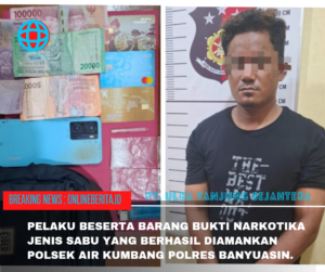 Polsek Air Kumbang tangkap Terduga Kurir Narkoba
