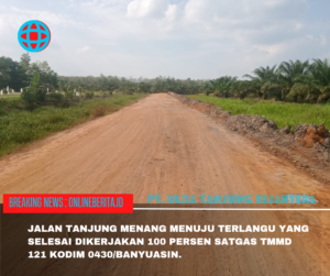 Jelang Penutupan, Dandim 0430/BA Berharap Kegiatan TMMD Dapat di Rasakan Manfaatya Buat Masyarakat