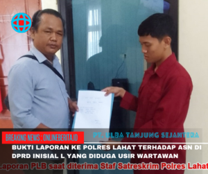 Usai Didemo Oknum ASN DPRD Lahat Inisial L Dilaporkan Ke Polisi