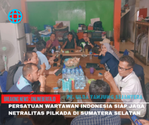 Ketua PWI Sumsel : Wartawan Harus Jaga Netralitas Era Pilkada