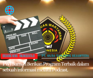 Podcast PWI Sumsel.Official Siap Sinergi dan Hasilkan Konten Terbaik