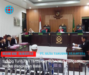 Gegara Bacok Oknum Preman, Kades Air Solok Batu Dituntut 2,5 Tahun Penjara. 