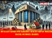 Dugaan Korupsi Kredit Macet Rp50 Miliar Bank Sumsel Babel