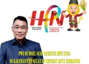 PWI Sumsel Siap Dukung HPN 2025 di Kalimantan Selatan dengan Satu Komando