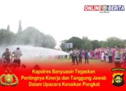 Kapolres Banyuasin Tegaskan Pentingnya Kinerja dan Tanggung Jawab dalam Upacara Kenaikan Pangkat