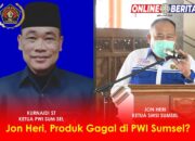 Jon Heri, Produk Gagal di PWI Sumsel?