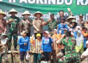 Kabupaten Banyuasin Konsisten Dukung Indonesia Swasembada Pangan, Wabup dan Danrem O44/Gapo Tanam Padi Gogo