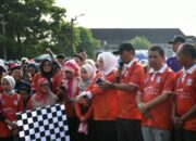 Pemkab Banyuasin Gelar Jalan Sehat Meriahkan HUT ke 23 Tahun Kabupaten Banyuasin