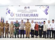 Sekda Banyuasin Hadiri Peringatan Hari Bakti Pemasyarakatan Ke-61