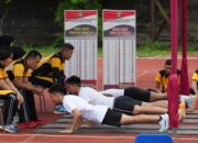 Polda Sumsel Tegaskan Transparansi Tes Jasmani Calon Taruna Akpol 2025.