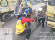 Angka Lakalantas Meningkat, Satlantas Polres Banyuasin bersama BBPJN Provinsi Sumsel Survey Jalan 