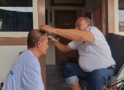 Owner Meteor Sumatera Cukur Rambut, Tunaikan Nazar Kemengan Munir