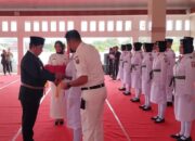 Paskibraka Kabupaten Banyuasin Tahun 2025 Dikukuhkan