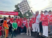 Jalan Sehat Meriahkan HUT Ke 80 RI dan Doorprize Menarik