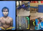 Kabel PJU Dicuri, Lampu Jalan Padam di Banyuasin, Pelaku Berhasil Ditangkap Polisi