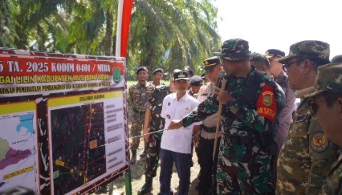 TMMD Ke-126 Resmi Dimulai di Wilayah Kodam II/Sriwijaya