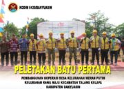 Bupati Askolani Letakkan Batu Pertama Pembangunan 800 Gerai Koperasi Merah Putih di Banyuasin