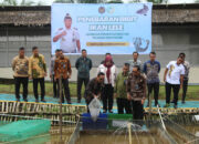 Tebar 10.000 Bibit Lele, Lapas Banyuasin Perkuat Pembinaan Kemandirian