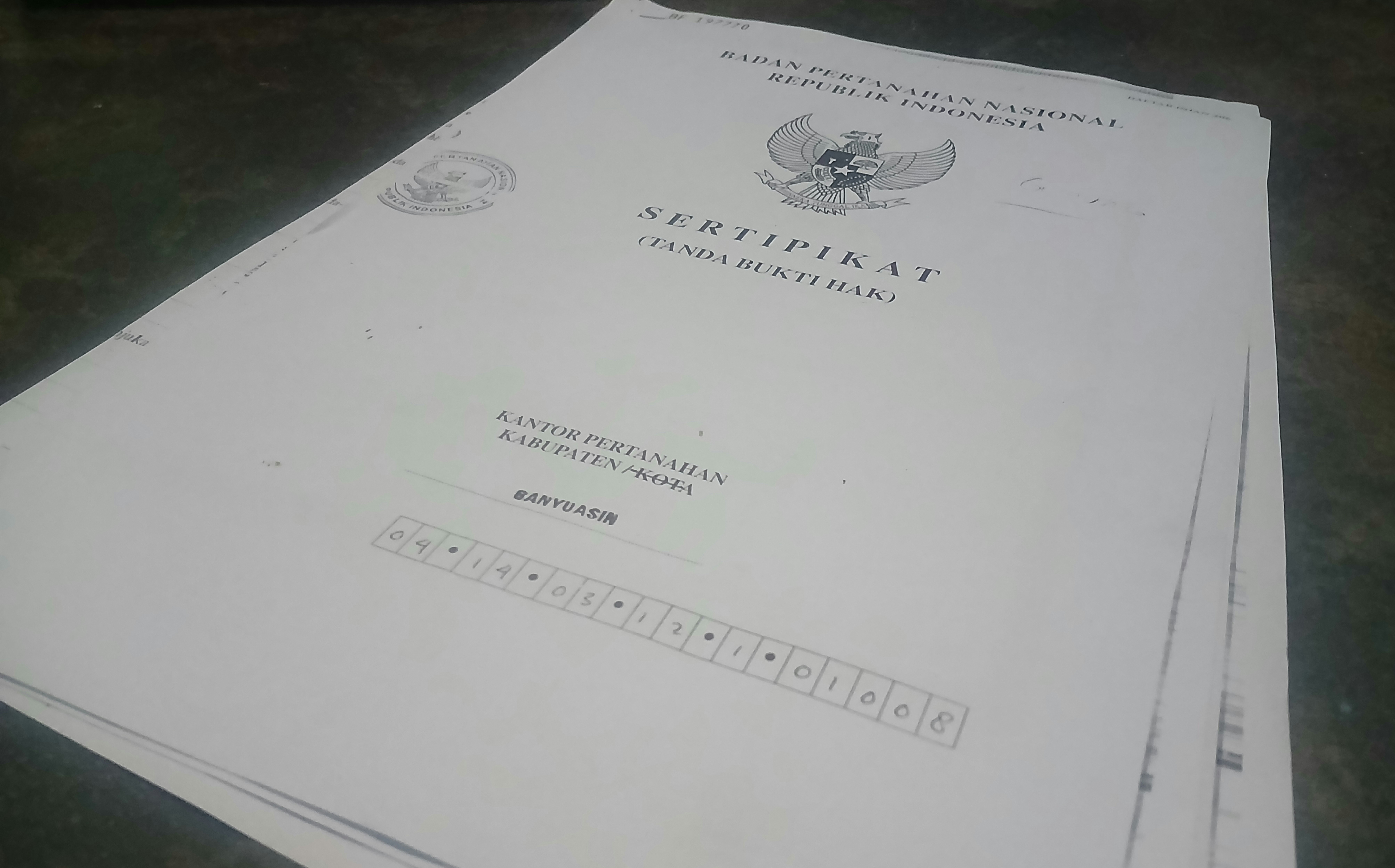 Warga Pangkalan Balai Kehilangan Sertifikat Tanah, Terdaftar di BPN Banyuasin