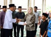 Wabup Netta Indian Hadiri Peringatan Nisfu Sya’ban dan Ruwahan di Masjid Nurul Falah Mulia Agung untuk Tingkatkan Keimanan dan Silaturahmi