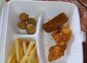 MBG Banyuasin Disorot, Makanan Dibagikan dengan Kemasan Styrofoam