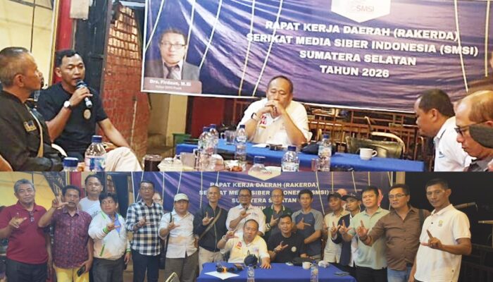 Rakerda SMSI Sumsel 2026 Digelar di Lahat, Dorong Terobosan Strategis Media Siber